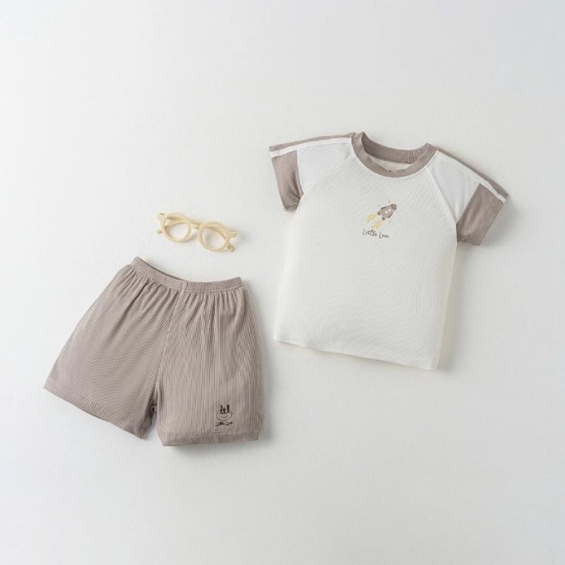 BỘ CỘC TAY BAMBOO BY LIL VẢI TĂM 2502 NÂU