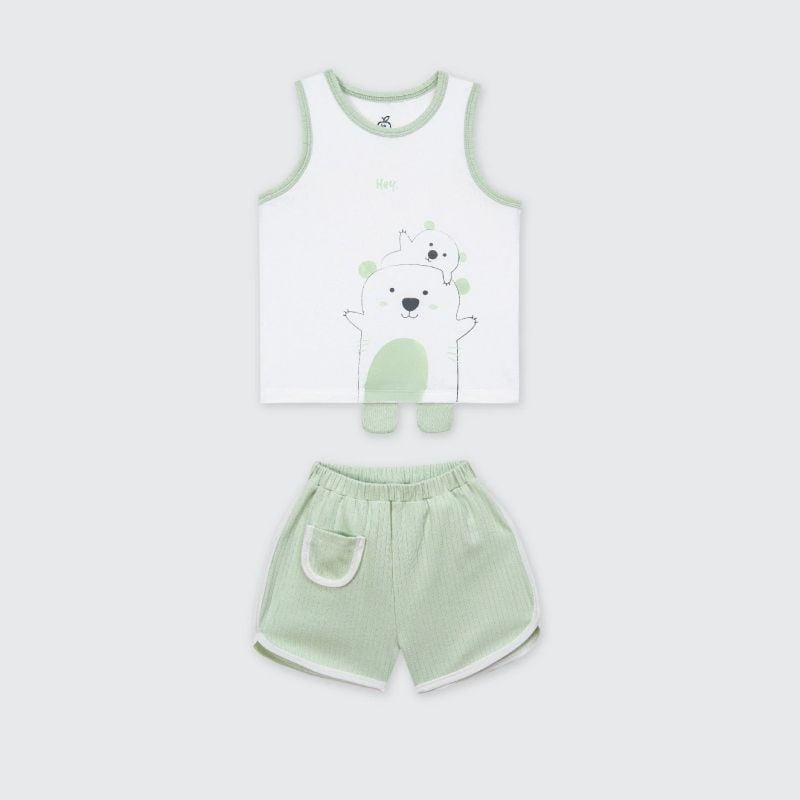 BỘ SÁT NÁCH LA POMME HELLO KOALA XANH