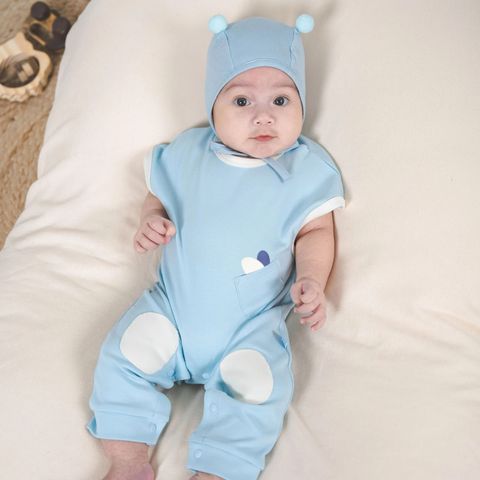 Body vai chờm cài vai Bu Baby Gloute blue