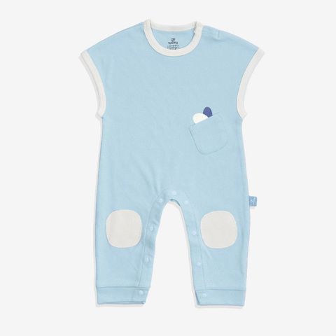 Body vai chờm cài vai Bu Baby Gloute blue