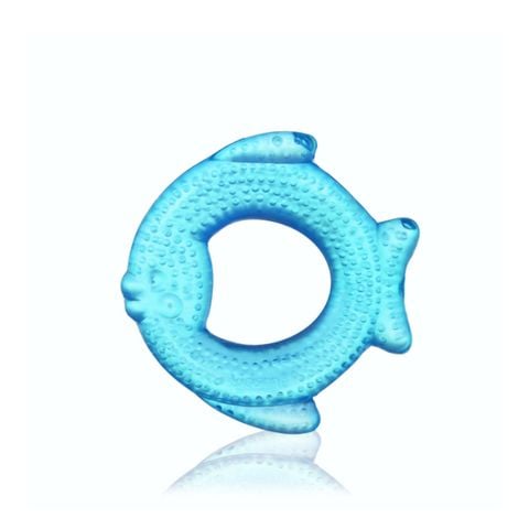 Cắn nướu mềm có nước hình cá kidsme Màu xanh 9020 3M+