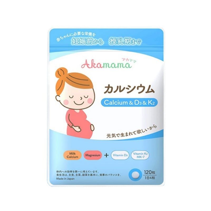 Canxi cho bà bầu Akamama 120 viên