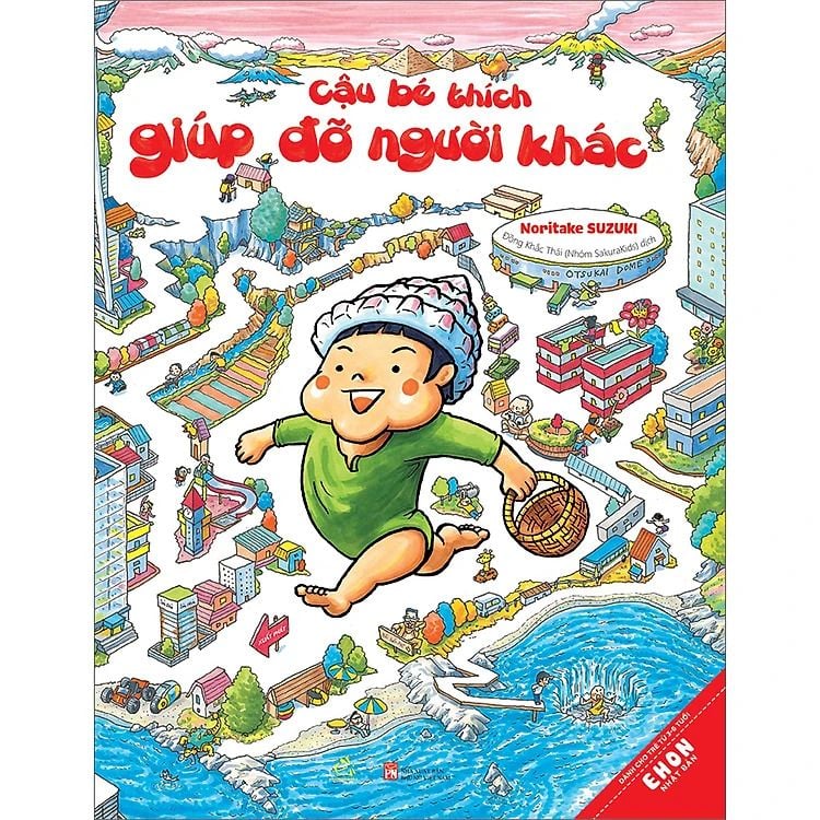 EHON NHẬT BẢN: CẬU BÉ THÍCH GIÚP ĐỠ NGƯỜI KHÁC