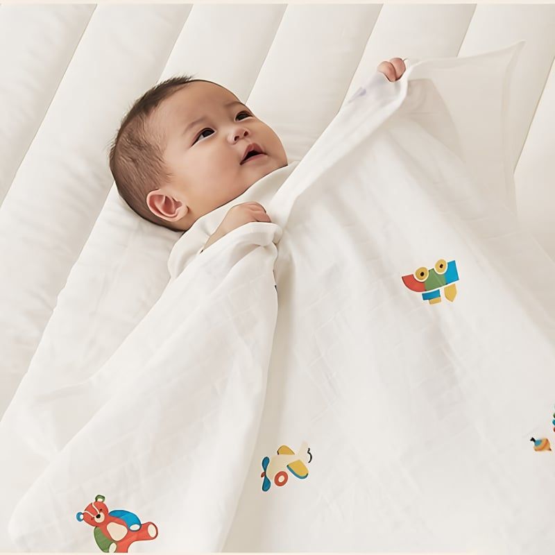 CHĂN COTTON LIGHT DONO&DONO WOOD TOY M (106X106)