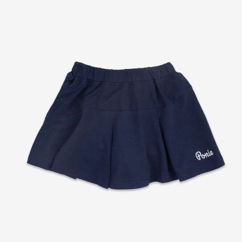 Chân váy ngắn xếp ly Bu Baby Ponie Navy