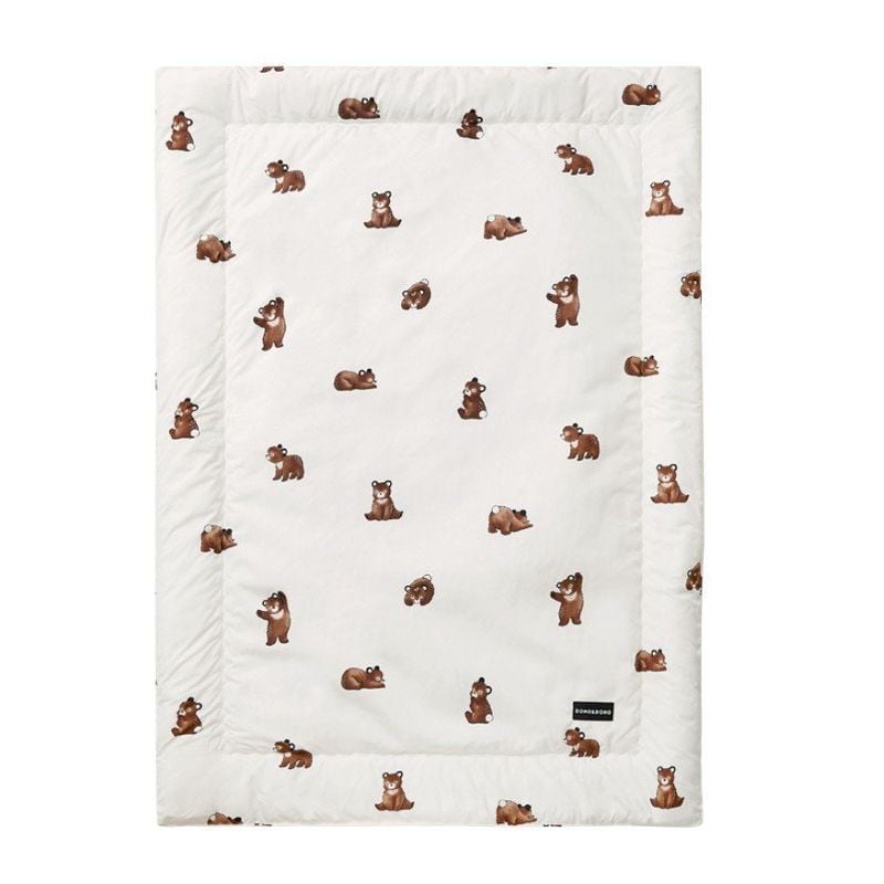 Chăn Duvet Toddler cao cấp Dono&Dono cho da nhạy cảm Choco Beny (115*160cm)