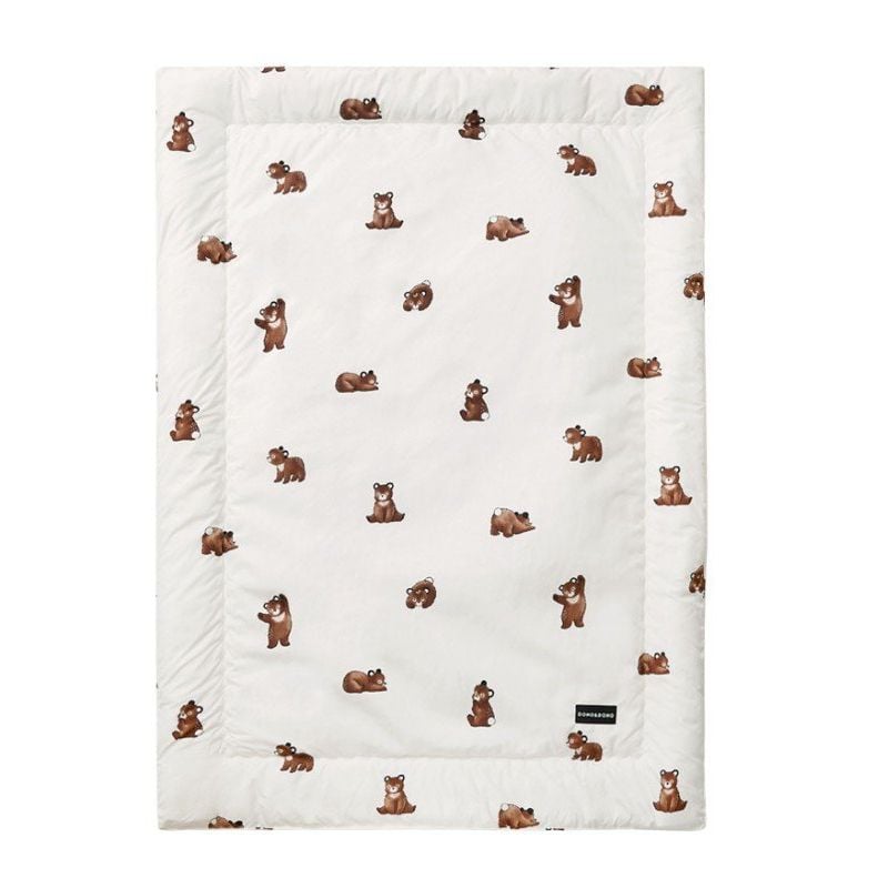 CHĂN DUVET TODDLER CAO CẤP DONO&DONO CHO DA NHẠY CẢM CHOCO BENY (115*160CM)