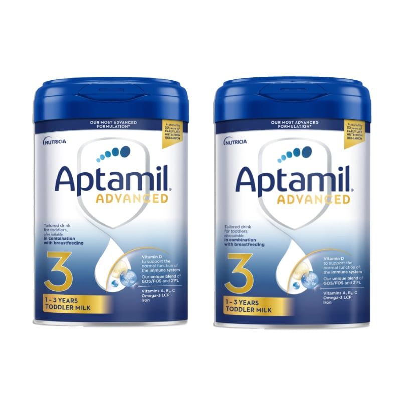 Combo 2 Sản phẩm dinh dưỡng Aptamil Advanced số 3 800g (12 -36 tháng)