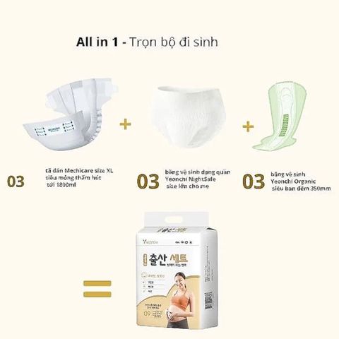 Combo dành cho mẹ đi sinh Yeonchi