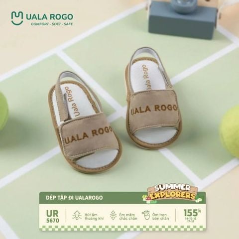 Dép tập đi Uala&Rogo quai ngang basic
