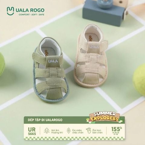Dép tập đi Uala&Rogo quai bản đan chéo