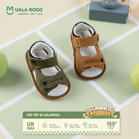 Dép tập đi Uala&Rogo in logo