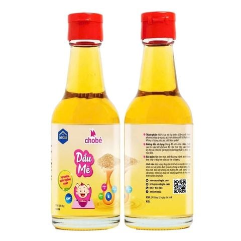 Dầu mè ăn dặm cho bé Lê Gia 60ml