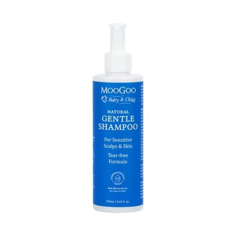 Dầu gội đầu cho bé không SLS, Sulfate MooGoo 250ml