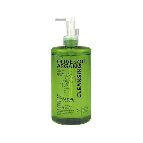 Dầu tẩy trang Deve chiết xuất từ Olive và Argan 500ml