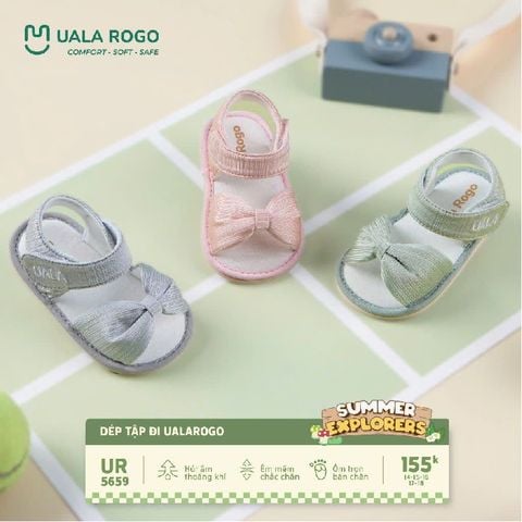 Dép tập đi Uala Rogo hình nơ