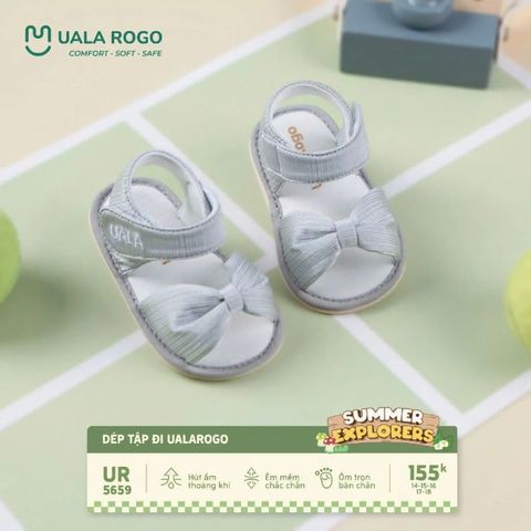 Dép tập đi Uala Rogo hình nơ