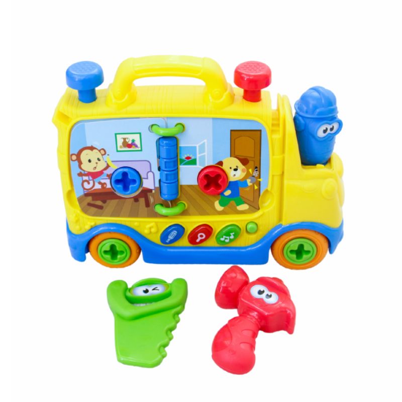 Đồ chơi dụng cụ cơ khí hình xe tải cho bé tập làm kỹ sư Winfun 0795-NL