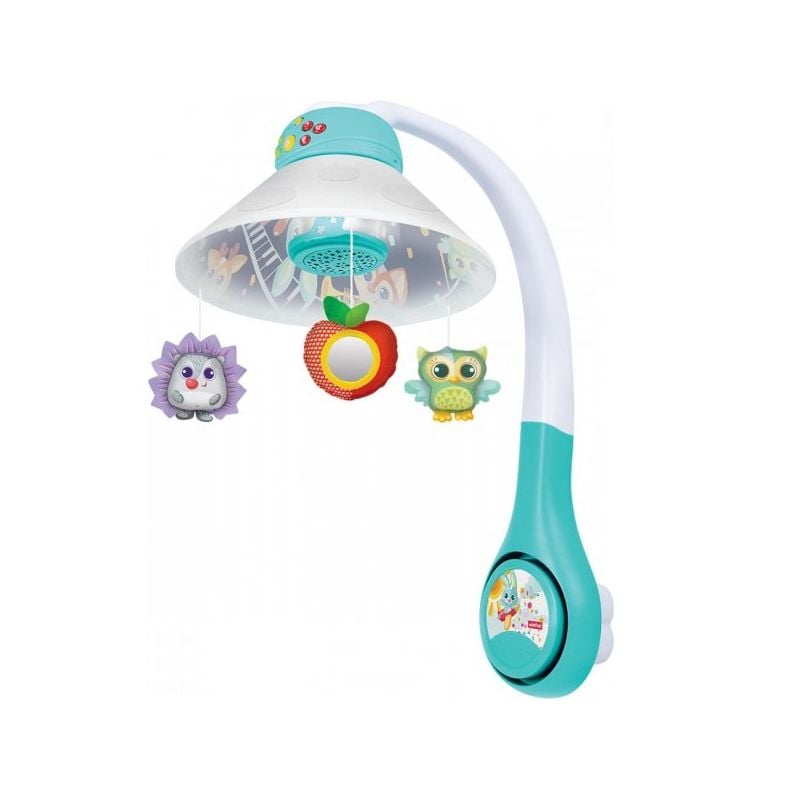 Treo nôi - đèn ngủ - máy chiếu trăng sao xoay tự động cho bé Winfun 720005-NL