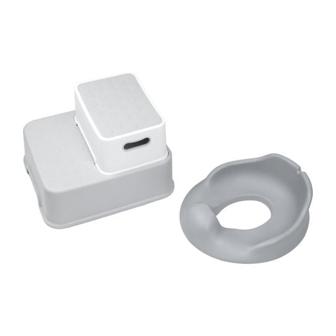 Ghế ngồi bồn cầu cho bé Aibedo Potty (Grey)