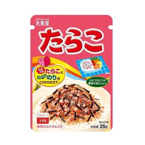 Gia vị rắc cơm Marumiya vị trứng cá tuyết
