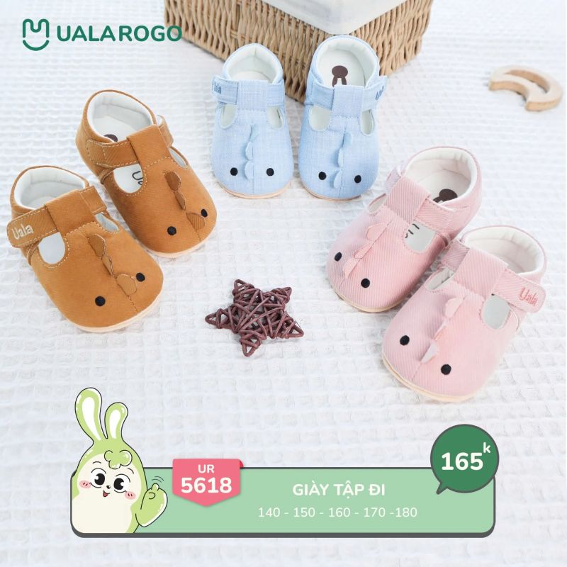 Giày tập đi Uala Rogo cho bé hình khủng long