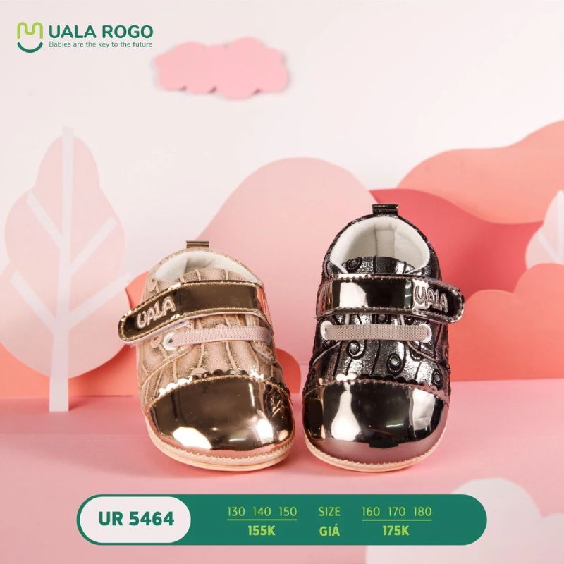 Giầy tập đi Uala Rogo nghệ sĩ màu đen - vàng