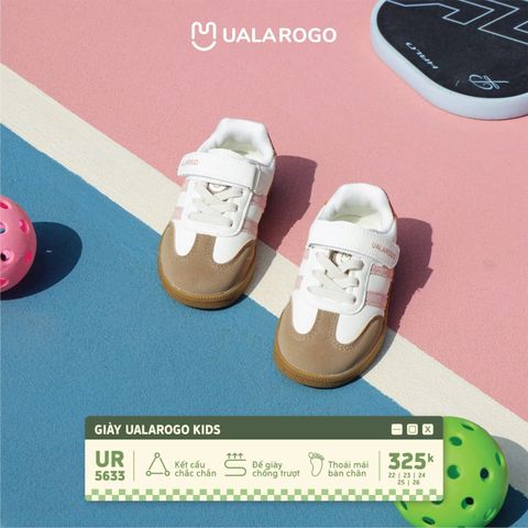 Giầy Uala Rogo Kid Yellow/Pink