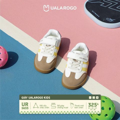 Giầy Uala Rogo Kid Yellow/Pink