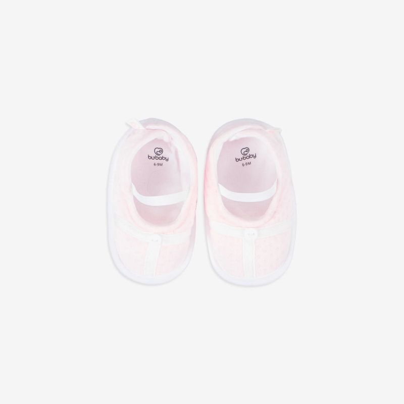 Giày vải Bu Baby Quilted Hồng
