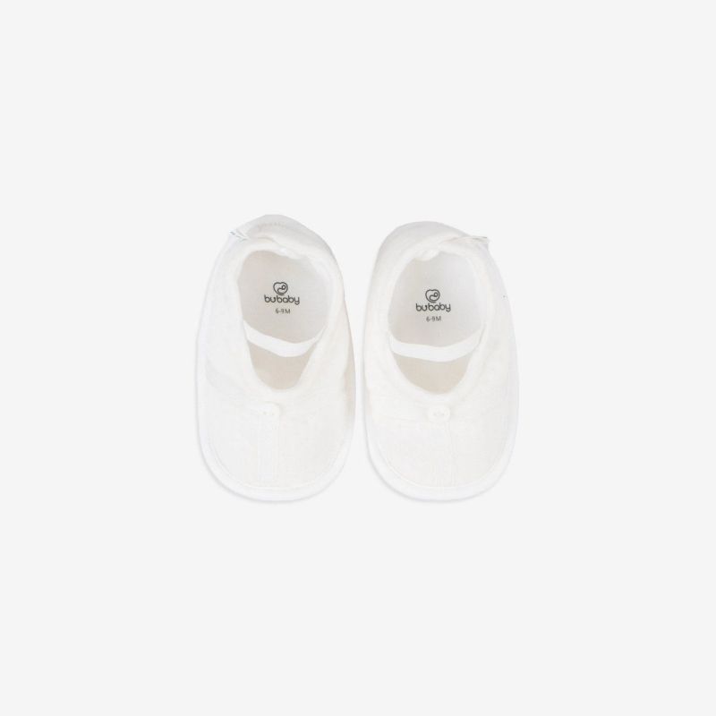 Giày vải Bu Baby Quilted Trắng