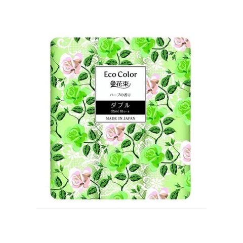 Giấy vệ sinh Eco Color hương hoa hồng 18 cuộn