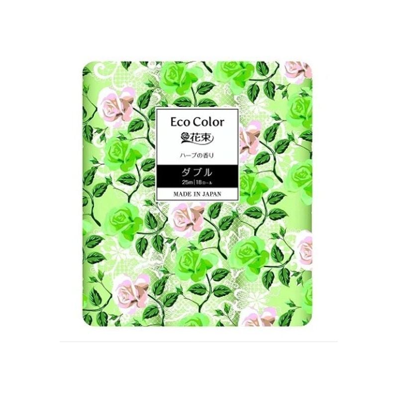 GIẤY VỆ SINH ECO COLOR HƯƠNG HOA HỒNG 18 CUỘN