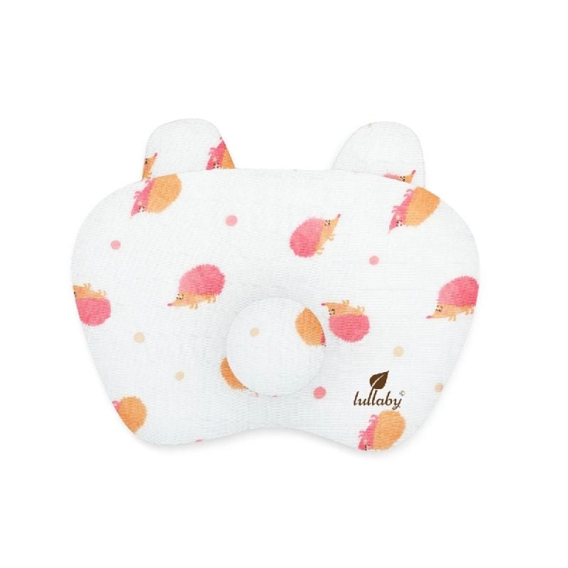 GỐI LULLABY CHỐNG LÕM CÓ TAI NH355M - TRẮNG IN NHÍM