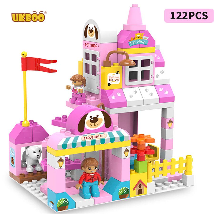 Bộ xếp hình UKBOO 112 chi tiết