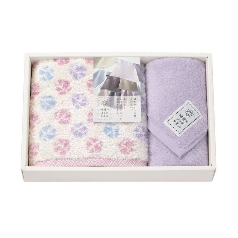 Hộp khăn Nissen Cotton Terry WYT-1692 màu tím