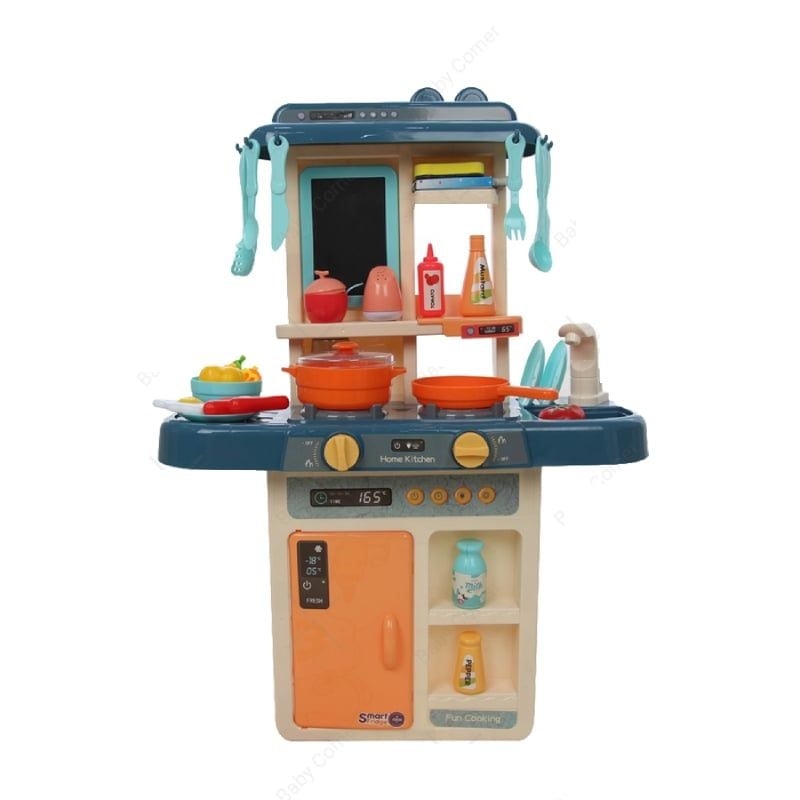 Bộ đồ chơi nhà bếp cho bé 36 chi tiết,có pin, có thể dùng chơi với nước thật, kích thước lớn (cao 63