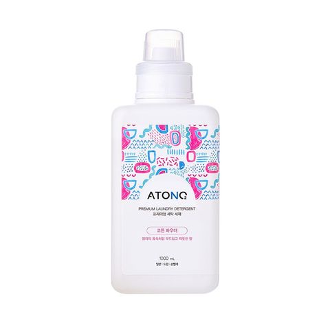 Nước giặt thuần chay cao cấp Atono2 hương cotton powder cho bé từ 0M+ 1000ml