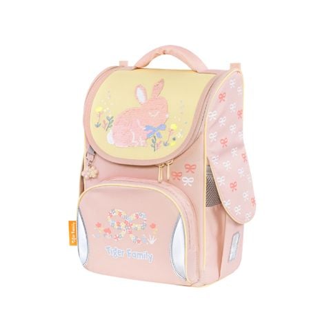 Balo Tiger Family Nature Quest Schoolbag Pro - Bows and Bunny [Sequins]
