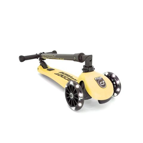 Xe scooter trẻ em Scoot and Ride Highwaykick 3 LED màu Lemon