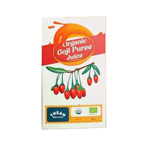 Nước ép kỷ tử hữu cơ The An Organics (hộp 10 gói * 30ml)