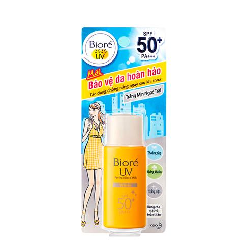 Sữa chống nắng Biore bảo vệ hoàn hảo trắng mịn 25ml
