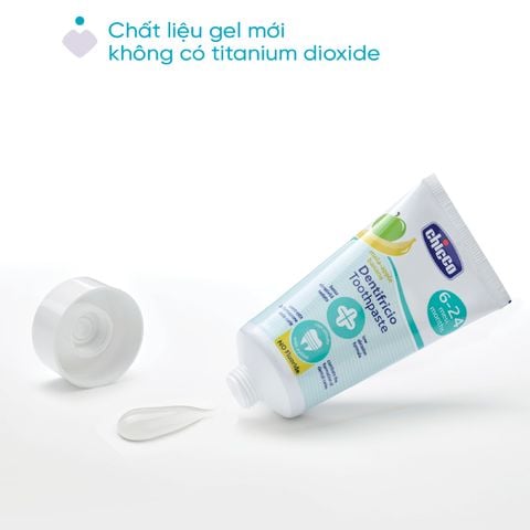 Kem đánh răng hương chuối táo Chicco 6M+