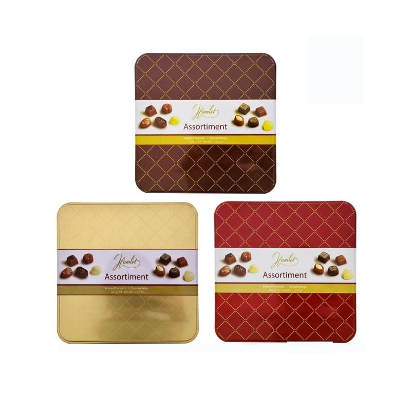 Kẹo Sô cô la Bỉ tổng hợp Hamlet Belgian Chocolate Assortiment 500g