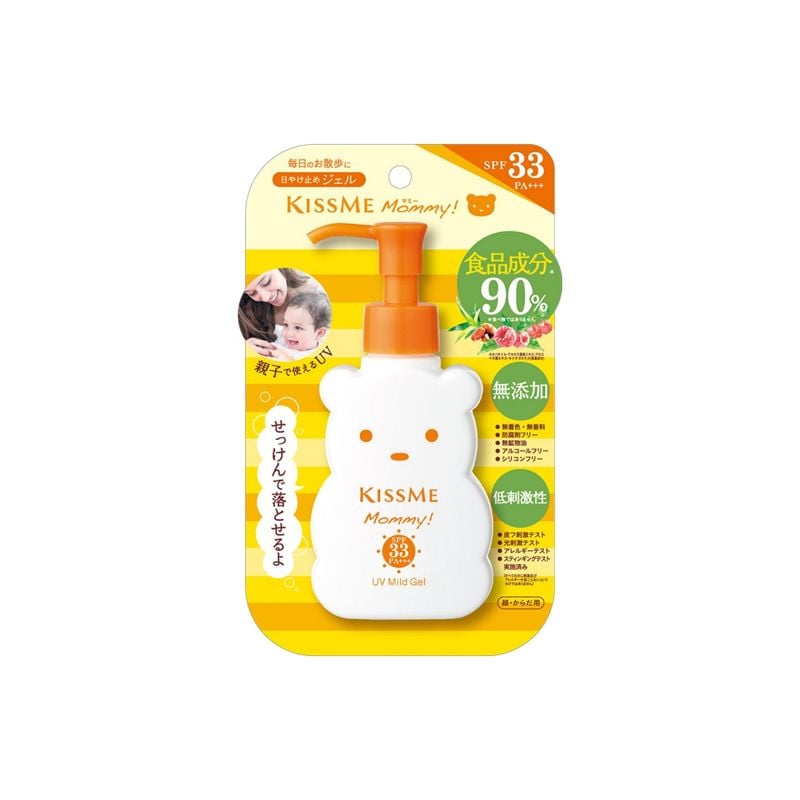 Gel Chống Nắng Và Dưỡng Ẩm KISSME MOMMY Dành Cho Bé Từ 06 Tháng Tuổi Và Làn Da Nhạy Cảm Spf 33 pa+++