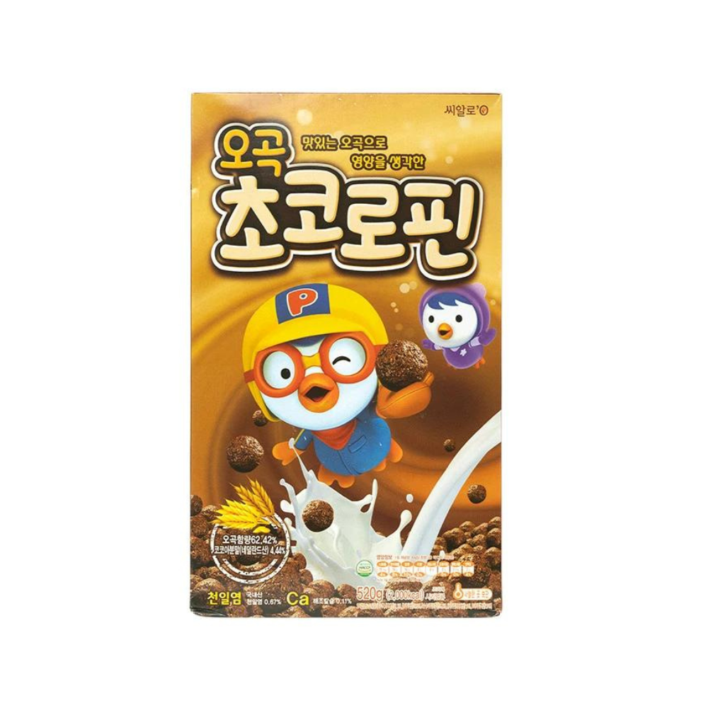 NGŨ CỐC CACAO PORORO 520G