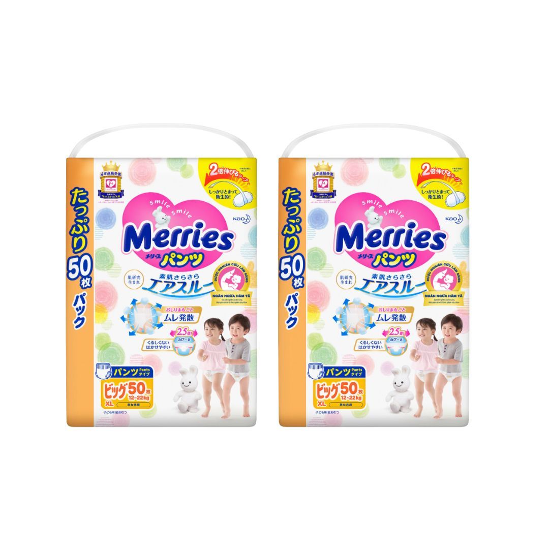 COMBO 2 BỈM QUẦN MERRIES JUMBO