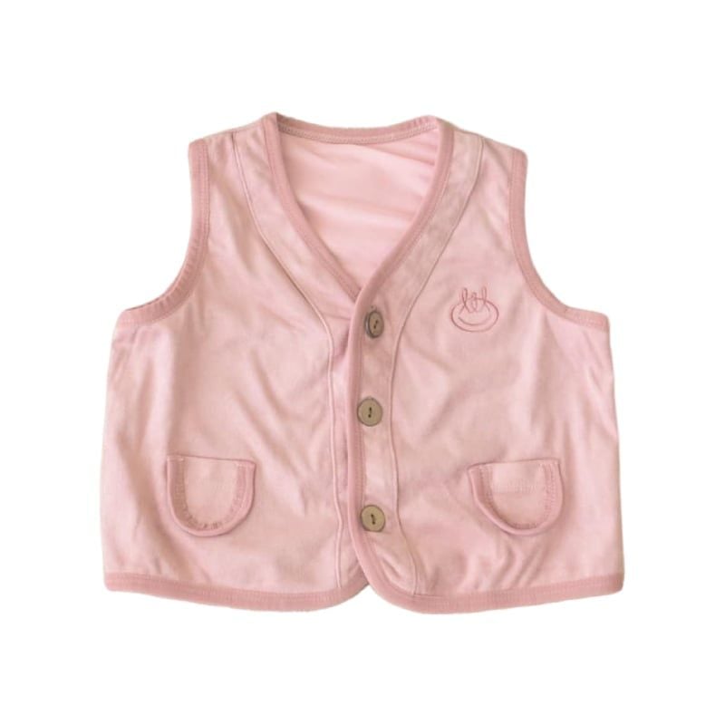 ÁO GILE BAMBOO LIL 2 LỚP MÀU HỒNG
