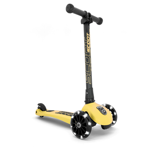 Xe scooter trẻ em Scoot and Ride Highwaykick 3 LED màu Lemon