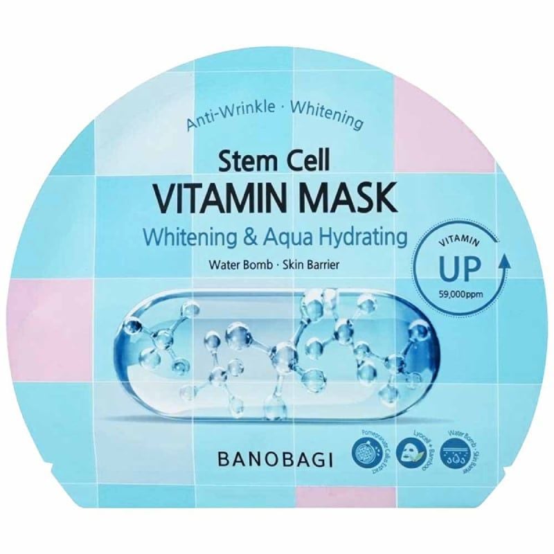 MẶT NẠ BANOBAGI STEM CELL VITAMIN MASK WHITENING & AQUA HYDRATING